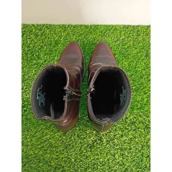 Laredo Men 9EW Burnt Apple Leather Side Zip Traditional Boots main image 6